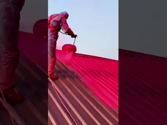 La protección térmica del metal con recubrimiento de ahorro de energía se puede utilizar en fábricas, etc.